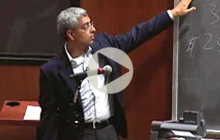 Ashmeet Sidana speaks at UT Energy Symposium